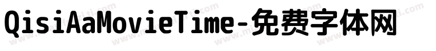 QisiAaMovieTime字体转换