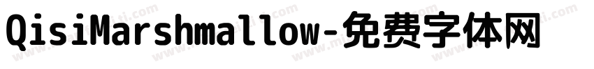 QisiMarshmallow字体转换