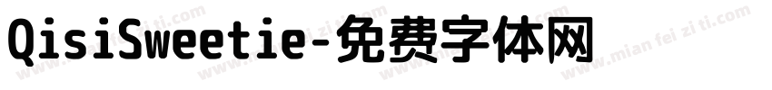 QisiSweetie字体转换