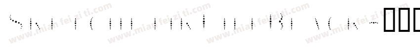 SketchetikFillBlack字体转换