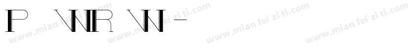 PosteRetro字体转换