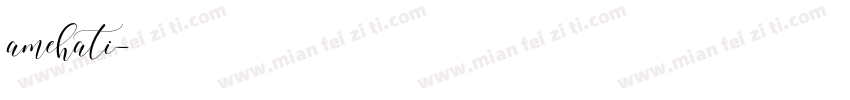 amehati字体转换