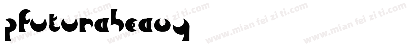 PfuturaHeavy字体转换