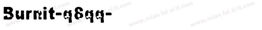 Burnit-q8qq字体转换