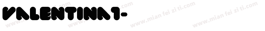 Valentina1字体转换
