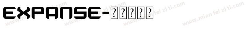 Expanse字体转换