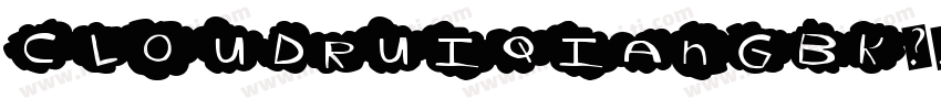 CloudRuiQianGBK字体转换