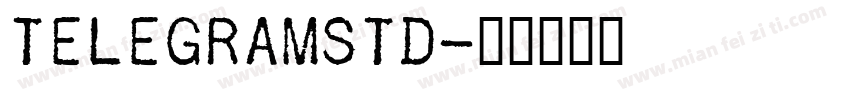 TelegramStd字体转换