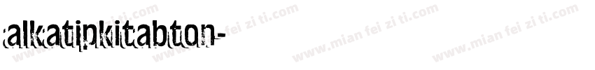 alkatipkitabton字体转换