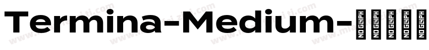 Termina-Medium字体转换