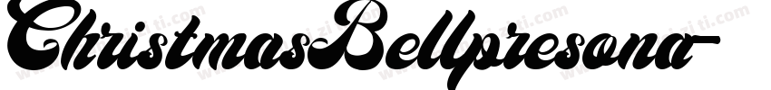ChristmasBellpresona字体转换