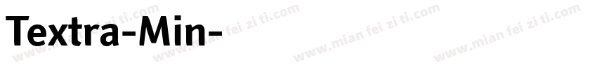 Textra-Min字体转换