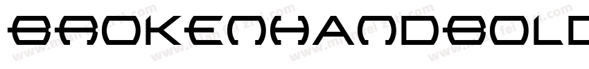 BrokenhandBold-Yy24字体转换