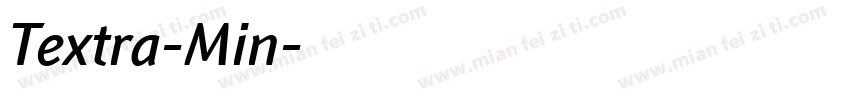 Textra-Min字体转换