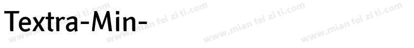 Textra-Min字体转换