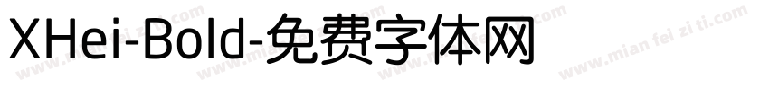 XHei-Bold字体转换