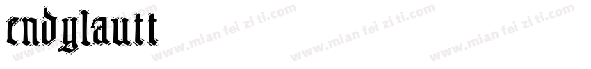 endylautt字体转换