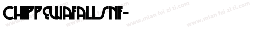 ChippewaFallsNF字体转换