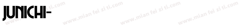 junichi字体转换