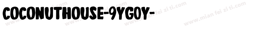 CoconutHouse-9YG0y字体转换