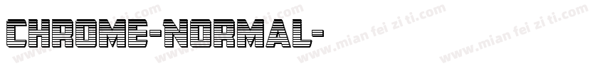 Chrome-Normal字体转换
