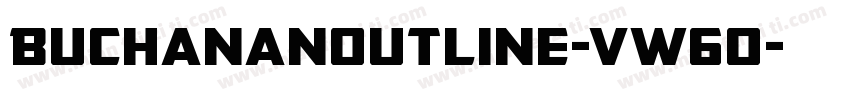 BuchananOutline-vW6O字体转换