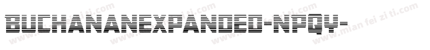 BuchananExpanded-nPqY字体转换