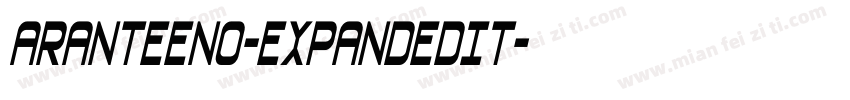aranteeno-ExpandedIt字体转换