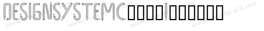 DesignSystemC-900I字体转换