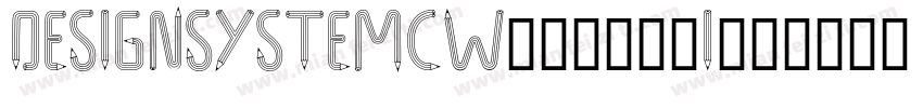 DesignSystemCW03-900I字体转换