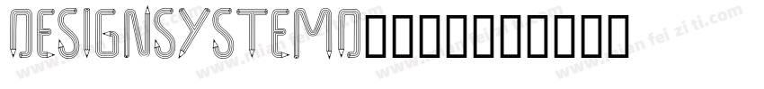 DesignSystemD-100字体转换