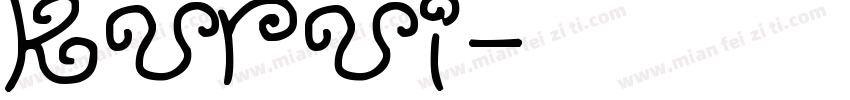 kurui字体转换