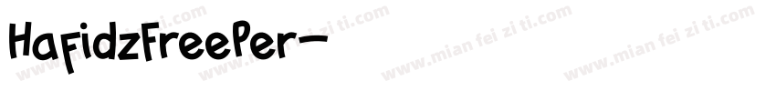 HafidzFreePer字体转换
