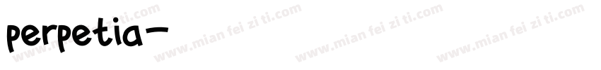 perpetia字体转换