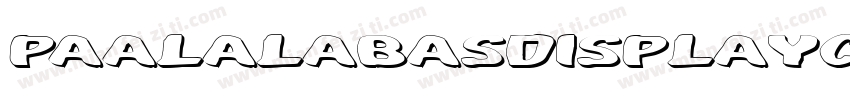 PaalalabasDisplayCon字体转换