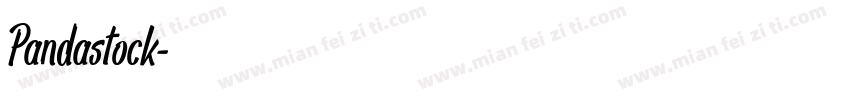Pandastock字体转换