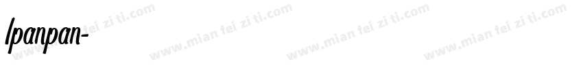 lpanpan字体转换