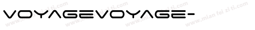 voyagevoyage字体转换
