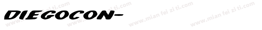 DiegoCon字体转换