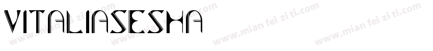 vitaliasesha字体转换