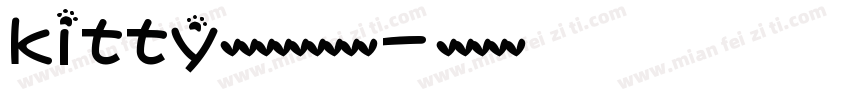 kitty猫咪手机字体转换器字体转换