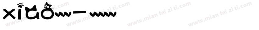xiao小猫咪字体转换