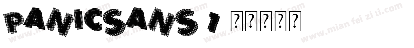 PanicSans-1字体转换