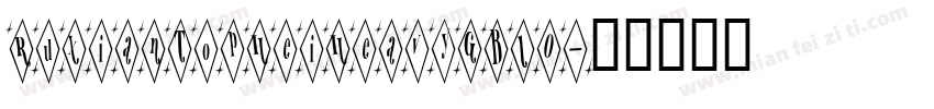 RuxianTopHeiHeavyGB10字体转换