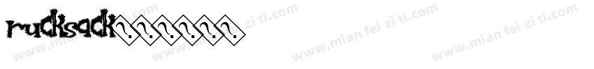 RuckSack字体转换