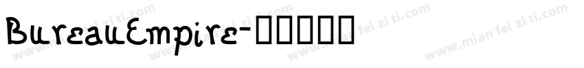 BureauEmpire字体转换