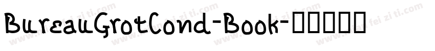 BureauGrotCond-Book字体转换