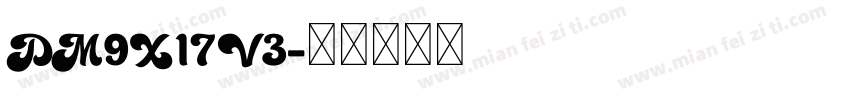 DM9X17V3字体转换