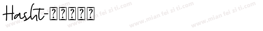 Hasht字体转换