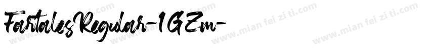 FartalesRegular-1GZm字体转换